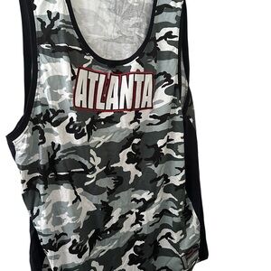 Seventy Seven Men’s 5XL Camo Basketball Tank Collectors Edition Embroidered